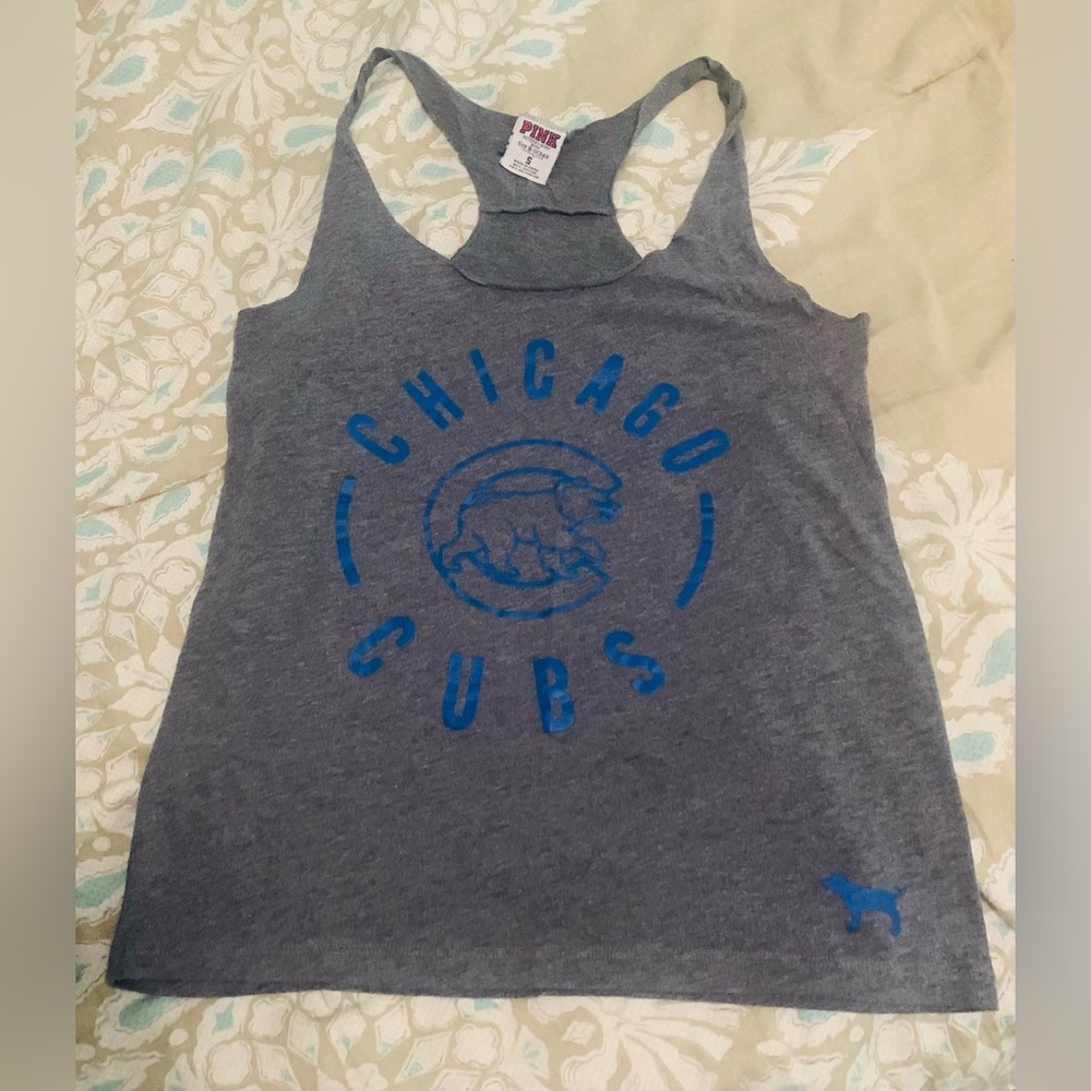 PINK Victoria's Secret Chicago Cubs Tank